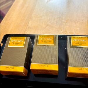 GUERLAIN Mitsouko Eau de Toilette in Gold and Yellow 3 $60. One $25.